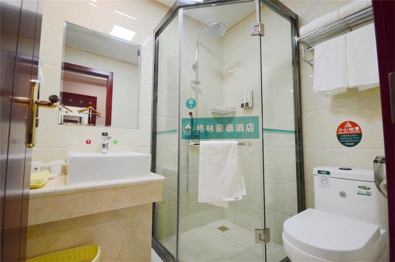 Greentree Inn Wuxi Xishan District Dangkou Town Hubin Road Express Hotel Exterior foto