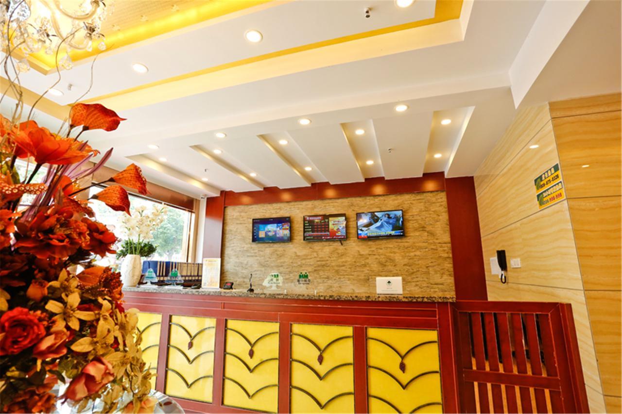 Greentree Inn Wuxi Xishan District Dangkou Town Hubin Road Express Hotel Exterior foto